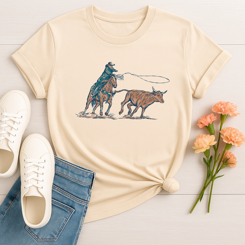 Let 'Er Fly – Breakaway Roper Tee